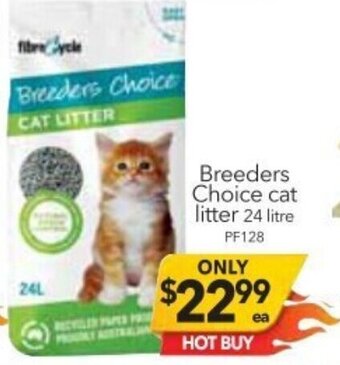Cheap as Chips Breeders Choice Cat Litter 24 Litre offer