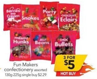 Cheap as Chips Fun Makers Confectionery offer