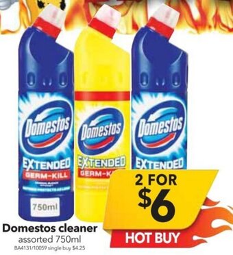 Cheap as Chips Domestos Cleaner 750ml offer