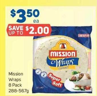 Mission wraps