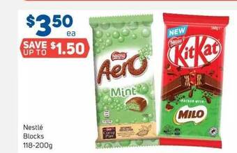 Foodland Nestlé blocks offer