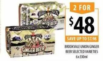 Supabarn Brookvale union ginger beer offer