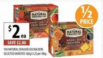 Supabarn The natural cracker co crackers offer