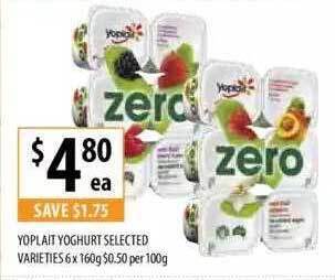 Supabarn Yoplait yoghurt offer