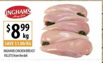 Supabarn Inghams chicken breast fillets offer
