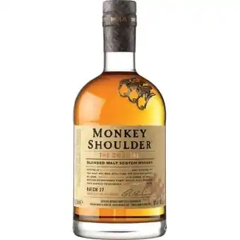 Monkey shoulder blended malt scotch whisky 700ml
