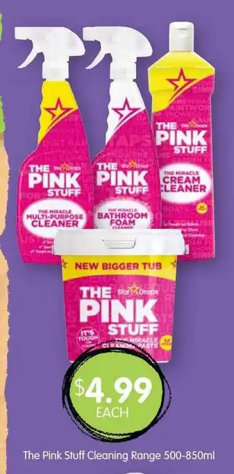 Spudshed The pink stuff cleaning range offer