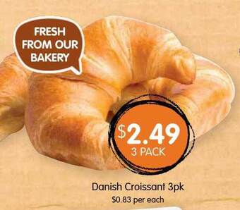 Spudshed Danish croissant offer