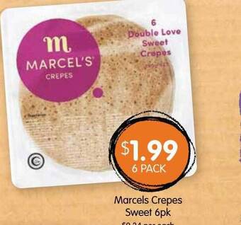 Spudshed Marcels crepes sweet offer