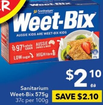 Ritchies Sanitarium Weet-Bix 575g offer