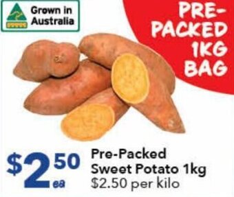 Ritchies Pre-Packed Sweet Potato 1kg offer