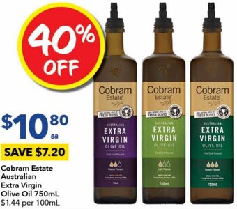 Ritchies Cobram Estate Australian Extra Virgin Olive Oil 750ml offer