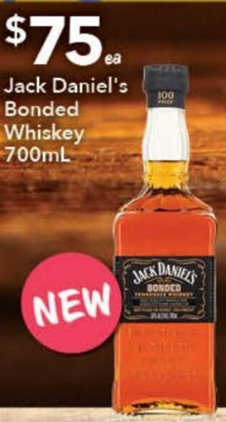 Ritchies Jack Daniel's Bonded Whiskey 700ml offer