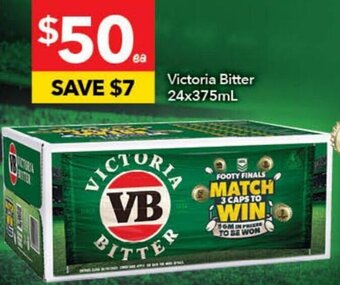Ritchies Victoria Bitter 24x375ml offer