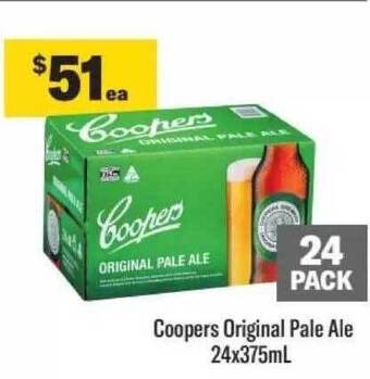 Liquorland Coopers original pale ale 24 offer