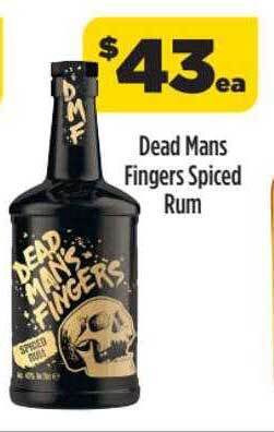Liquorland Dead mans fingers spiced rum offer