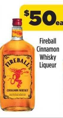 Liquorland Fireball cinnamon whisky liqueur offer