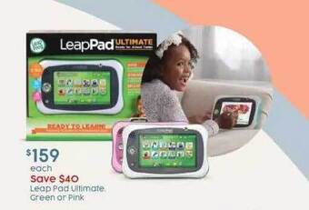 Target Leap pad ultimate green or pink offer