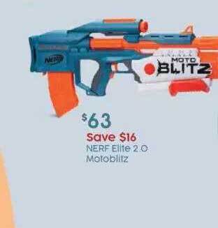 Target Nerf elite 2.0 motoblitz offer