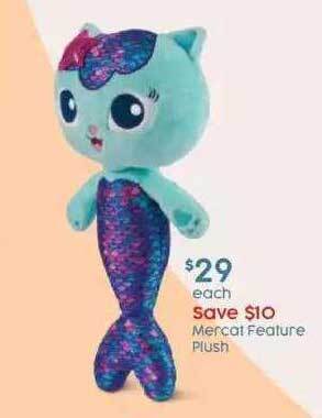 Target Mercat feature plush offer