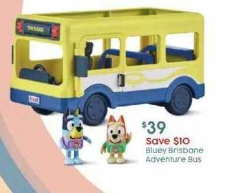 Target Bluey brisbane adventure bus offer