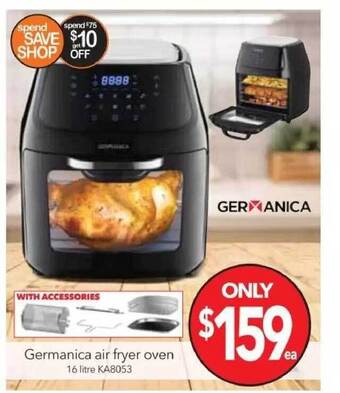 Cheap as Chips Germanica air fryer oven offer