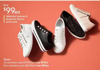 Myer Selected women's shoes by zazou and more offer