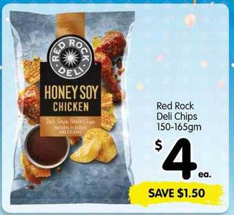 Spar Red rock deli chips offer