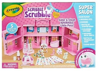 Crayola scribble scrubbies super salon