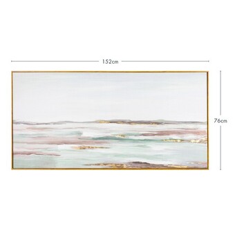 Pillow Talk Brae framed canvas wall art by m.u.s.e. offer
