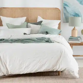Pillow Talk Fran quilt cover set by habitat offer