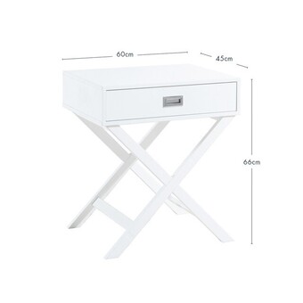 Pillow Talk Braxton bedside table by habitat offer