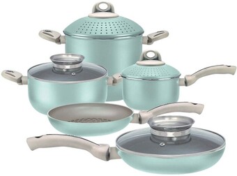 Coles Pensofal 9 piece aluminium cooking set offer