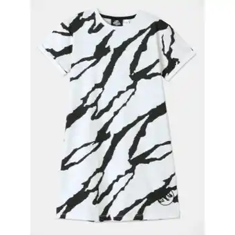 Myer Jurassic world short sleeve print dress in white offer