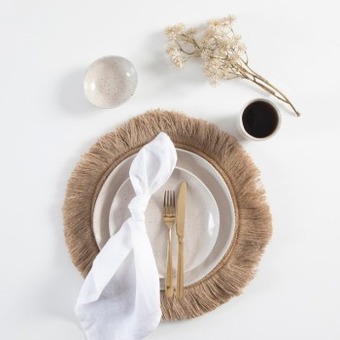 Pillow Talk Sahara placemat by habitat offer