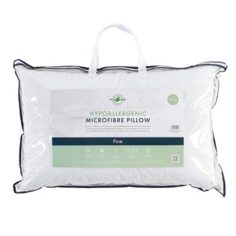 Pillow Talk Hypoallergenic microfibre firm pillow by greenfirst® offer