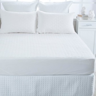 Pillow Talk Cotton mattress protector by cotton select offer