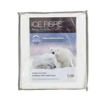 Pillow Talk Ice fibre pillow protector by hilton offer