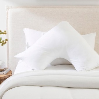 Pillow Talk Cotton jersey v large pillow protector by two islands offer