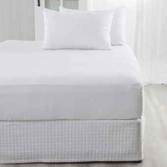 Pillow Talk Eco living bamboo waterproof mattress protector by hilton offer