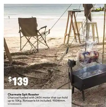 Charmate spit roaster