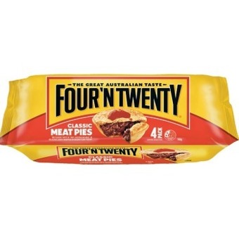 IGA Four'n twenty meat pies 4 pack selected varieties offer