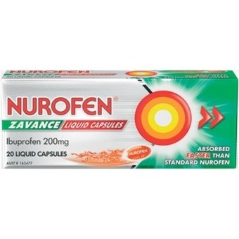 IGA Nurofen zavance liquid capsules 20 pack** offer