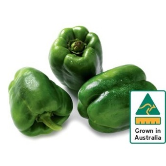 IGA Australian green capsicum offer
