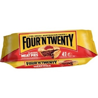 IGA Four'n twenty meat pies 4 pack selected varieties offer
