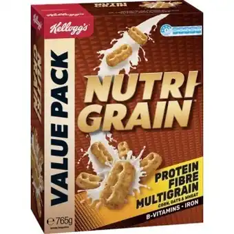 IGA Kellogg's nutri‑grain 765g offer