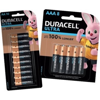 IGA Duracell batteries ultra aa 10 pack or aaa 8 pack batteries offer