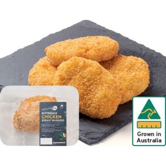 IGA Community co buttermilk chicken breast burgers 320g offer