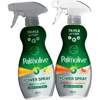 IGA Palmolive triple action power spray 375ml selected varieties offer