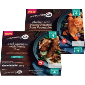 IGA Community co classic ready meal 350g selected varieties offer